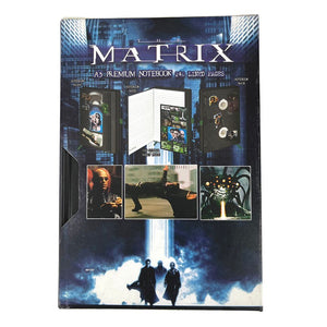The Matrix VHS Style A5 Premium Notebook.