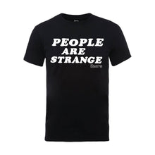 Load image into Gallery viewer, Men&#39;s The Doors People Are Strange Black T-Shirt.