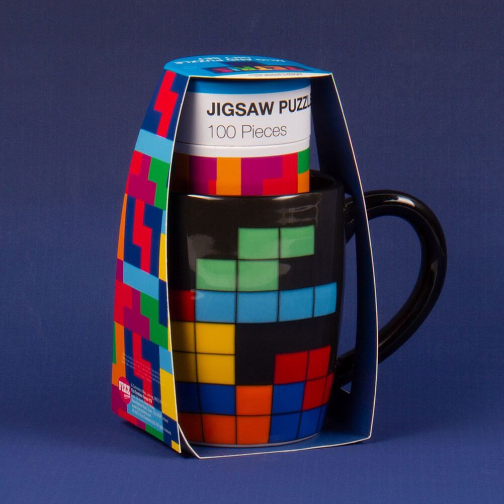 Tetris Mug and Puzzle Gift Set.