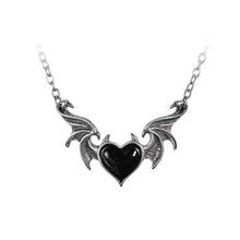Load image into Gallery viewer, Alchemy Gothic Blacksoul Pewter Pendant Necklace.