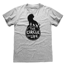 Load image into Gallery viewer, The Lion King The Circle of Life Grey T-Shirt.