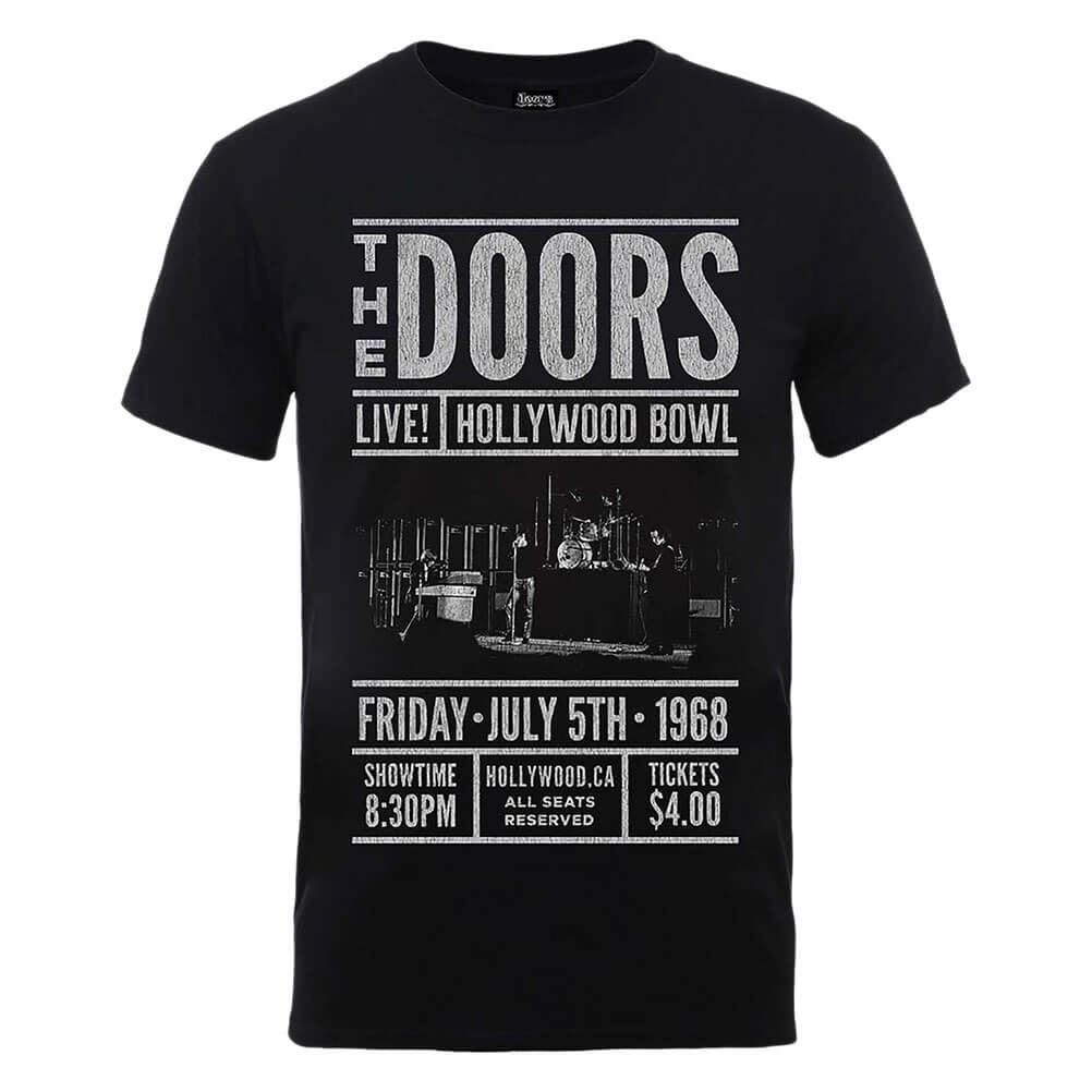 Men's The Doors Advance Final Black T-Shirt.