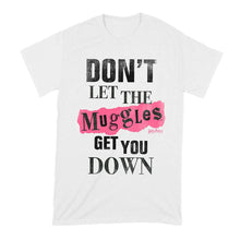 Load image into Gallery viewer, Harry Potter Muggles Clippings White Crew Neck T-Shirt.