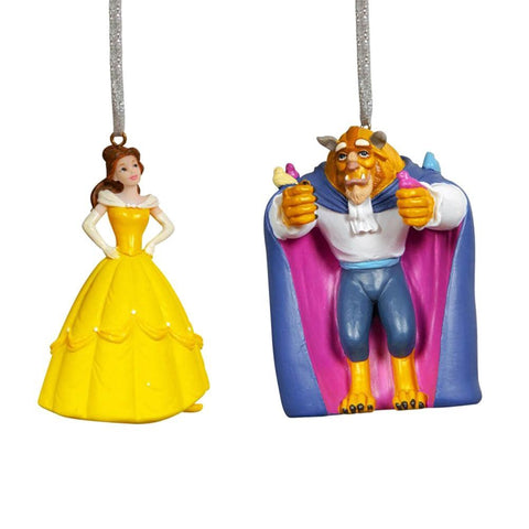 Disney Beauty and the Beast 3D Hanging Decoration Set.