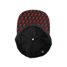 Load image into Gallery viewer, The Rolling Stones Embroidered Logo Black Snapback Cap.