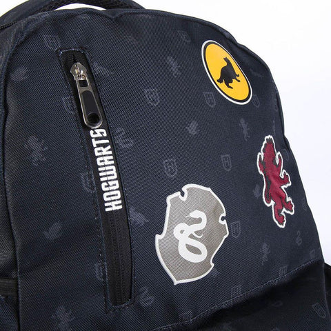 Harry Potter Hogwarts Patches Backpack.