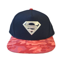 Load image into Gallery viewer, DC Comics Superman Logo Snapback Cap.