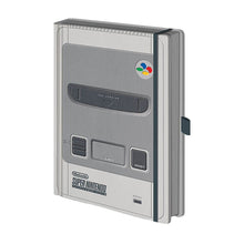 Load image into Gallery viewer, Nintendo SNES Premium A5 Notebook.