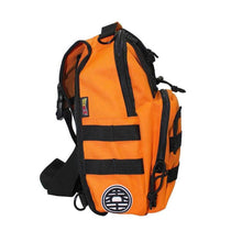 Load image into Gallery viewer, Dragon Ball Z Logo Mini Sling Orange Backpack.