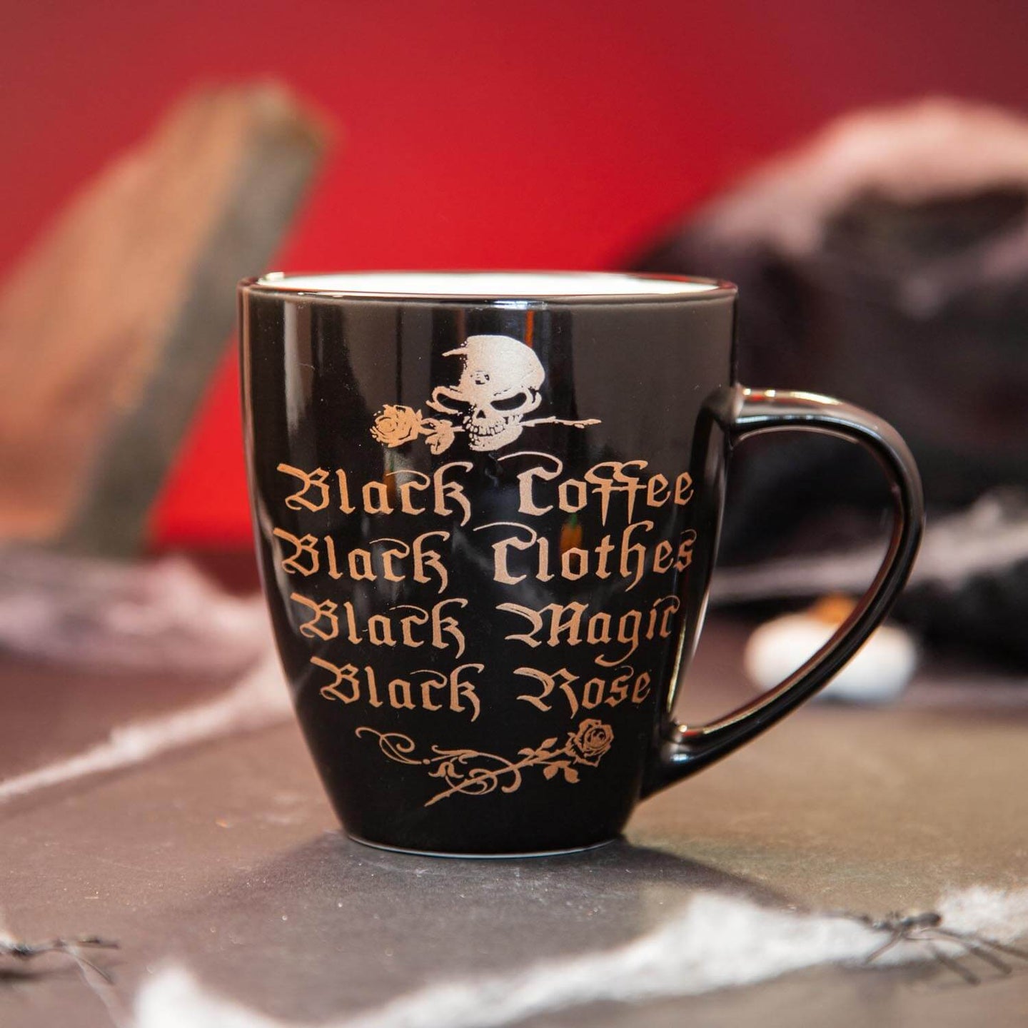 Alchemy Black Coffee, Black Clothes Coffee Mug