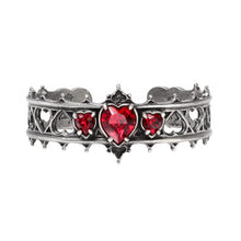 Load image into Gallery viewer, Alchemy Gothic Elizabethan Pewter Bracelet.