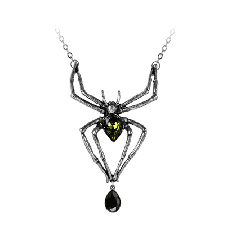 Alchemy Gothic Emerald Venom Pendant.