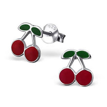 Load image into Gallery viewer, Cherry Style Stud Earrings.