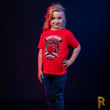 Load image into Gallery viewer, Children&#39;s Harry Potter Comic Style Gryffindor Crew Neck T-Shirt.