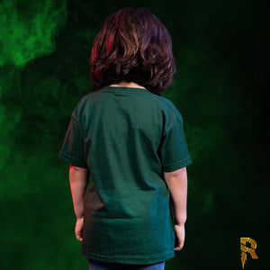 Children's Harry Potter Comic Style Slytherin Crew Neck T-Shirt.