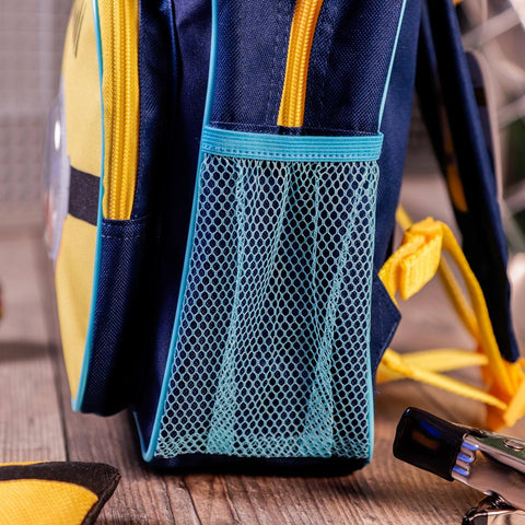 Yellow Kids School Backpack Minion Design on Unisex Bag CB 