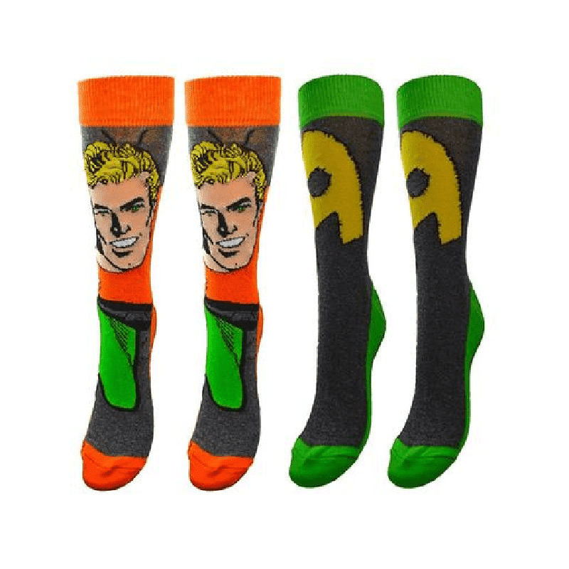 DC Comics Aquaman Assorted Socks (2 Pairs).