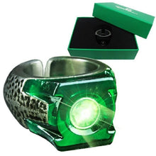 Load image into Gallery viewer, DC Comics Green Lantern Light Up Power Ring Prop Replica.