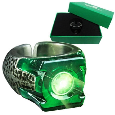 DC Comics Green Lantern Light Up Power Ring Prop Replica.