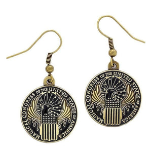Fantastic Beasts and Where to Find Them Magical Congress Earrings.