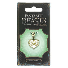 Load image into Gallery viewer, Fantastic Beasts and Where to Find Them Owl Face Slider Charm.