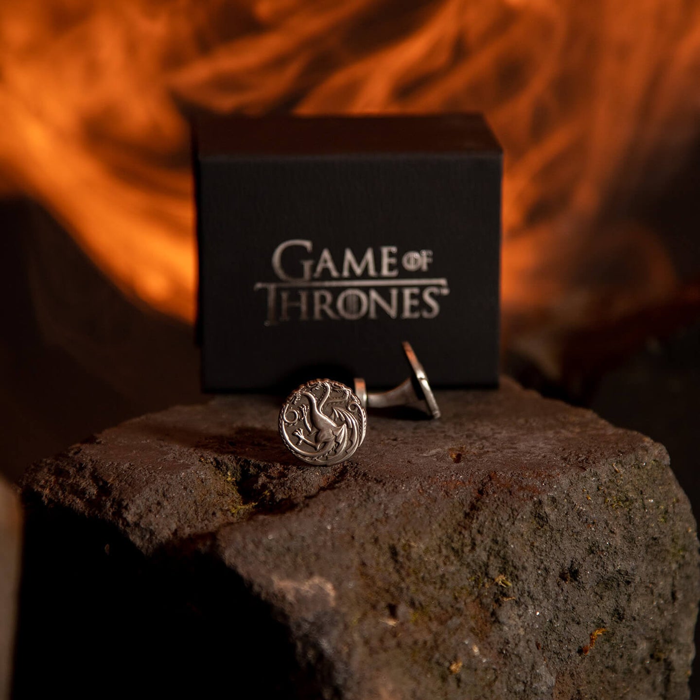 Game of Thrones Targaryen Cufflinks with Display Gift Box