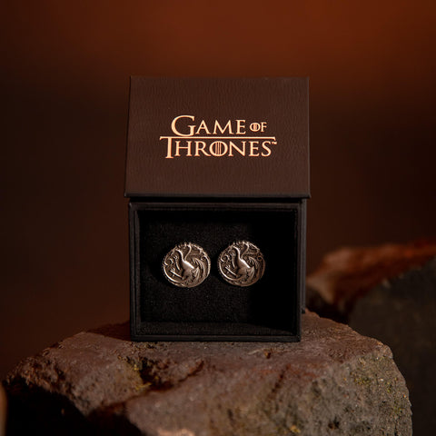 Game of Thrones Targaryen Cufflinks in Display Box