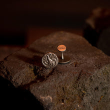 Load image into Gallery viewer, Front and Back of Game of Thrones Targaryen Cufflinks