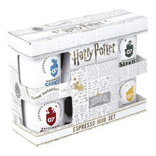 Load image into Gallery viewer, Harry Potter Quidditch Espresso Mug Set.
