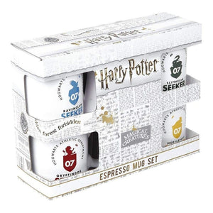 Harry Potter Quidditch Espresso Mug Set.