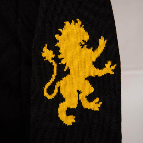 Lion Crest Design of the Harry Potter Christmas Jumper