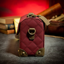 Load image into Gallery viewer, Right side view of the Gryffindor Trunk Bag 