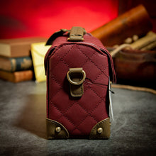Load image into Gallery viewer, Left side view of the Gryffindor Trunk Bag 