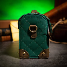 Load image into Gallery viewer, Right side of the Slytherin Trunk Handbag