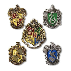 Harry Potter Hogwarts House Pins.