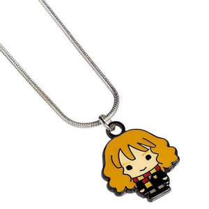 Harry Potter Silver Plated Hermione Granger Chibi Necklace.