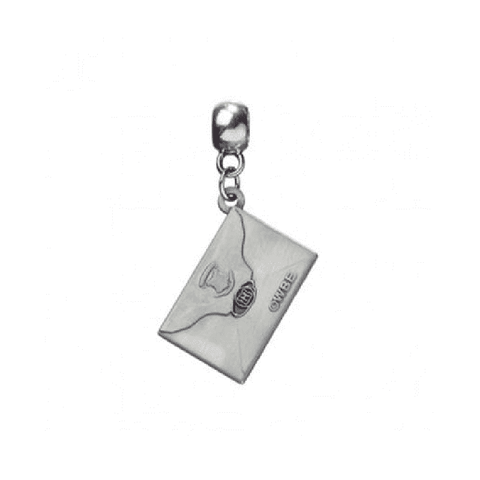 Harry Potter Silver Plated Hogwarts Acceptance Letter Charm Necklace.