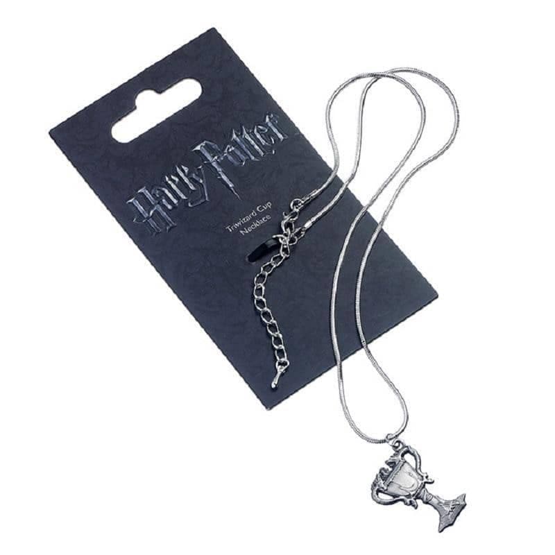 Harry Potter Silver Plated Triwizard Cup Necklace.