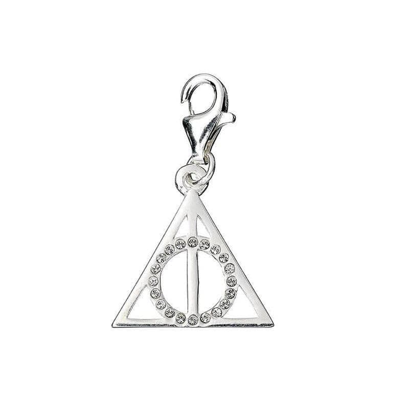 Harry Potter Crystals Deathly Hallows Clip on Charm.