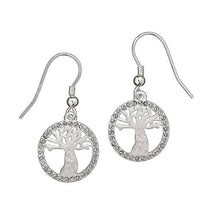 Load image into Gallery viewer, Harry Potter Crystals Whomping Willow Earrings.