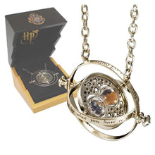 Load image into Gallery viewer, Hermione Granger&#39;s Sterling Silver Time Turner with Display Case.