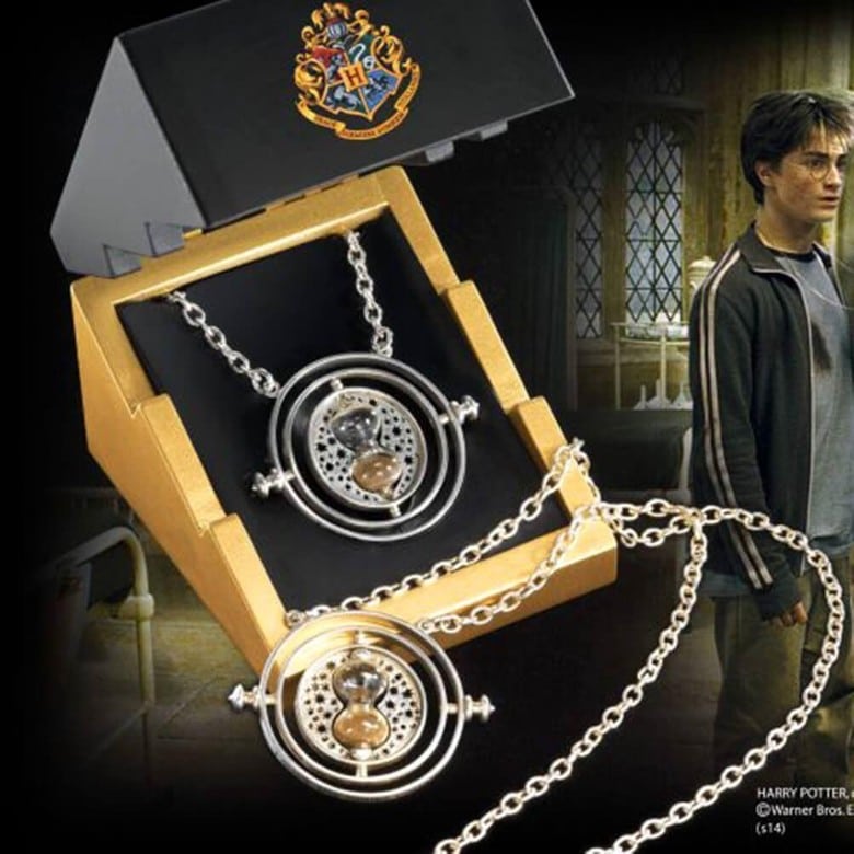 Harry Potter Hermione Silver Time Turner Style Necklace – Dolly Loves  PolkaDot