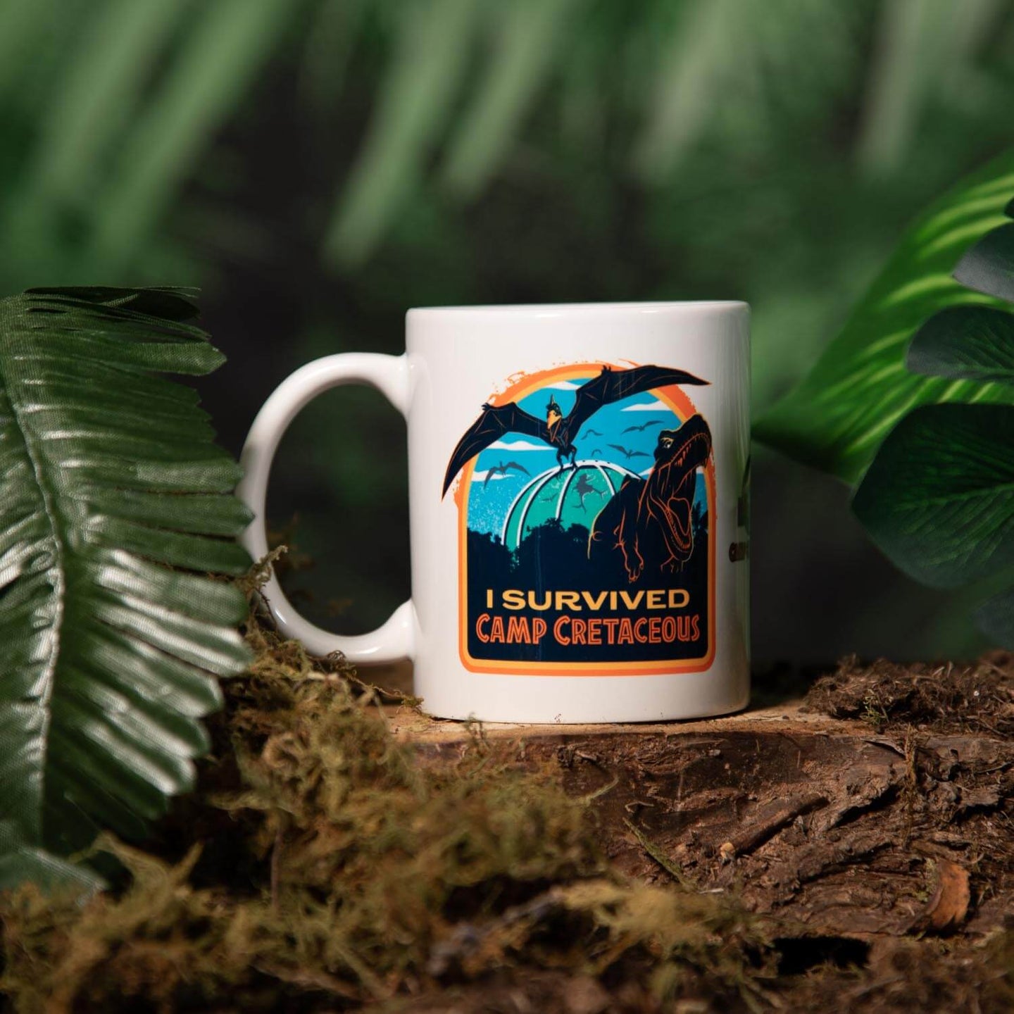Jurassic Park I Survived Camp Cretaceous  Coffee Mug.