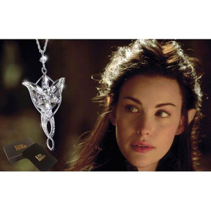 Lord of the Rings Arwen Evenstar Stainless Steel Necklace.