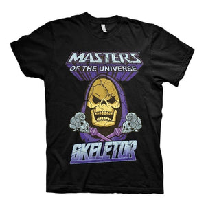 Men's Masters of the Universe Skeletor Crew Neck Black T-Shirt.