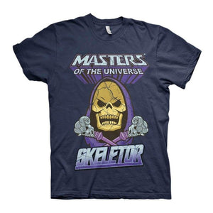 Men's Masters of the Universe Skeletor Navy Crew Neck T-Shirt.