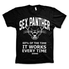 Load image into Gallery viewer, Men&#39;s Anchorman Sex Panther T-Shirt.