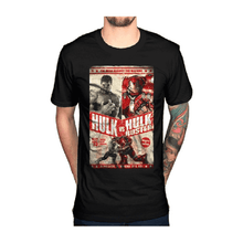 Load image into Gallery viewer, Men&#39;s Avengers Age of Ultron Monster Vs. Machine T-Shirt.