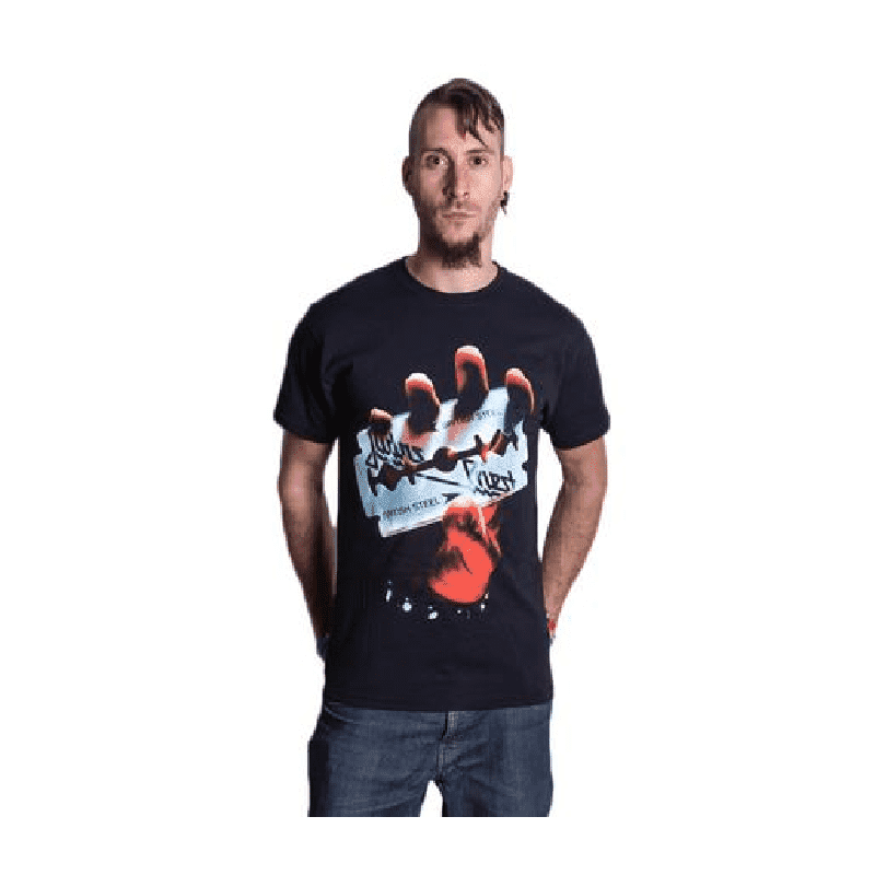 Men's Judas Priest British Steel T-Shirt.