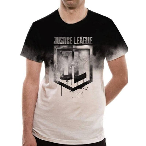 Men's Justice League Sublimation Print T-Shirt.